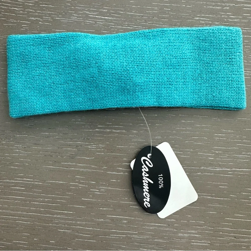 PORTOLANO 100% Cashmere Knotted Headband - Price Firm